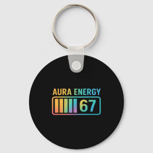 Aura Energie 67 Gen Alpha 6 7 Meme Infinite Rizz S Schlüsselanhänger