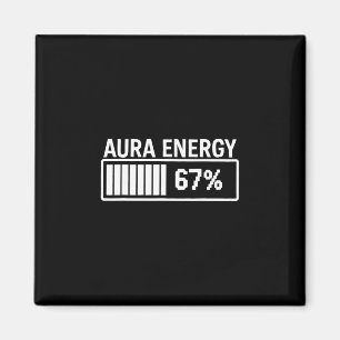 Aura Energie bei 67 Lustiger Six Seven Meme Gen Al Magnet