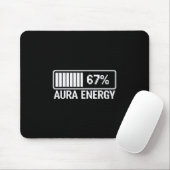Aura Energie bei 67 Six Seven Meme Mousepad (Mit Mouse)