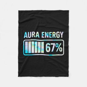 Aura Energy 67 67 Six Seven Meme Fleecedecke