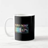 Aura Energy 67 Funny Six Seven Meme Gen Alpha Slan Kaffeetasse (Links)