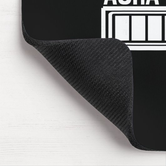 Aura Energy 67 Funny Six Seven Meme Gen Alpha Slan Mousepad (Ecke)