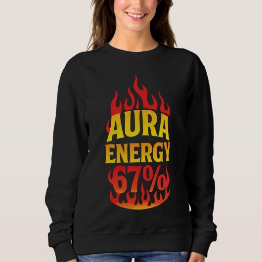 Aura Energy 67 Sweatshirt (Vorderseite)