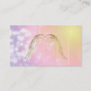 Aura Engel Flügel Psychic Chakra Visitenkarten Visitenkarte