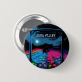 Aura Farm Colorful Valley Button (Vorne & Hinten)