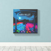 Aura Farm Colorful Valley Leinwanddruck (Insitu (Holzboden))