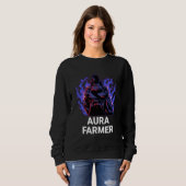 Aura Farmer Cool Anime Super Hero Sweatshirt (Vorne ganz)