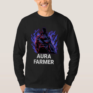 Aura Farmer Cool Anime Super Hero T-Shirt