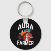 Aura Farmer Funny Meme  Schlüsselanhänger (Vorderseite)