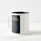 Aura Farmer – The Cosmic Brew Zweifarbige Tasse (Vorderseite Links)