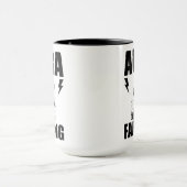 Aura Farming Boot Kid Meme Viral Indonesischer Jun Tasse (Zentrum)
