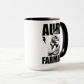 Aura Farming Boot Kid Meme Viral Indonesischer Jun Tasse (VorderseiteRechts)