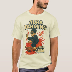 Aura Farming Shirt,Pacu Jalur Aura Farming Shirt,M T-Shirt