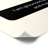 Aura Gradient Taurus Zodiac Signature Art Poster (Ecke)