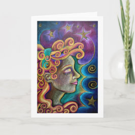 "Aura" Greeting card Karte