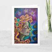 "Aura" Grußkarte Karte (Vorderseite)