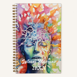 Aura Individuelle Name Notizblock