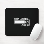 Aura Loading 67 Funny Six Seven Gen Alpha Meme  Mousepad (Mit Mouse)