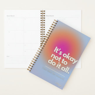 Aura, Motivation mit Aufkleber Planer