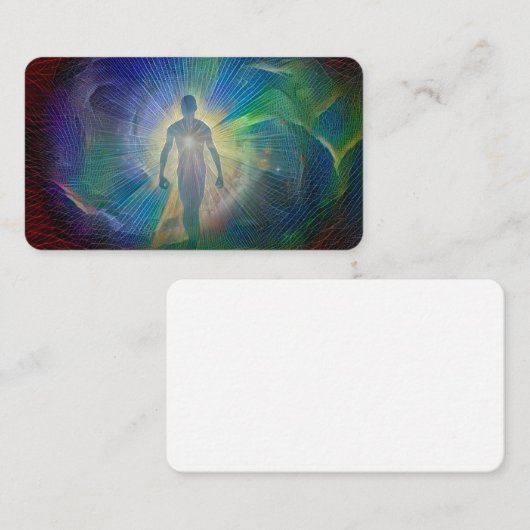 Aura oder Soul Visitenkarte (Vorne/Hinten)