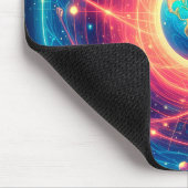 Aura of Earth and The Visible Law of Attraction Mousepad (Ecke)