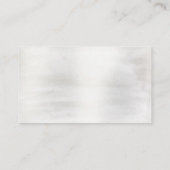 Aura of Nature Wedding Online RSVP Card Visitenkarte (Rückseite)