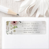 Aura Of Nature Wedding Return Address (Insitu)