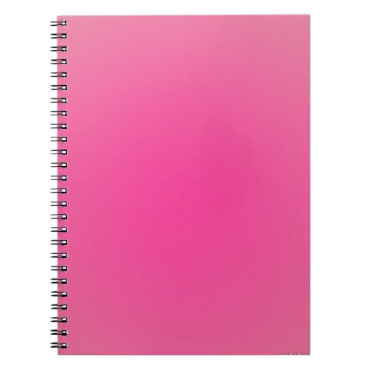 Aura pink, ästhetisch notizblock (Vorderseite)