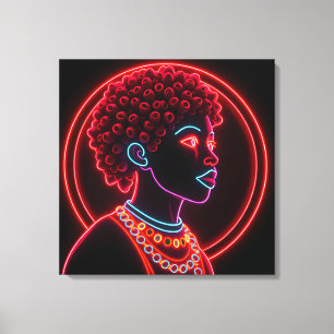 Aura Portrait Leinwanddruck