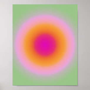 Aura Poster Gradient Print zu jedem Raum