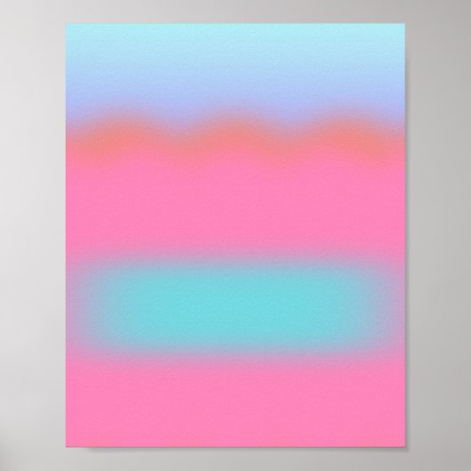 Aura rosa und blau poster (Vorne)