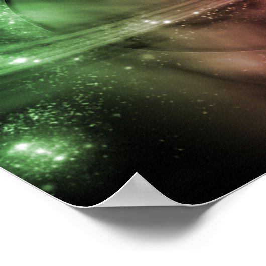 Aura Saturn Poster (Ecke)