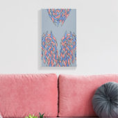 Aura Shift – Soft Gradient Abstract Canvas Leinwanddruck (Insitu (Wohnzimmer))