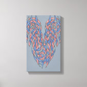 Aura Shift – Soft Gradient Abstract Canvas Leinwanddruck (Vorderseite)