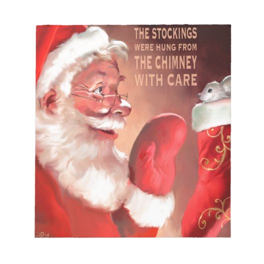 AURA Strumpfs.jpg Notizblock (Vorderseite)