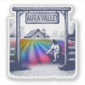 Aura Valley Farm Aufkleber (Vorderseite)