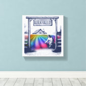 Aura Valley Farm Leinwanddruck (Insitu (Holzboden))