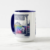 Aura Valley Farm Tasse (Vorderseite Links)