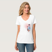 Aura Vibe Girl T - Shirt (Vorderseite Vollansicht)