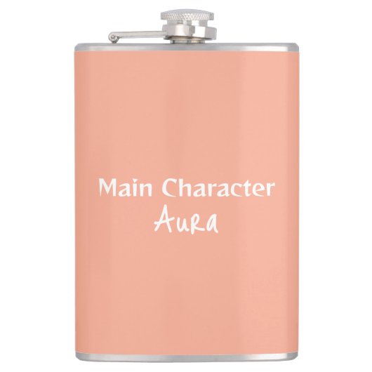 Aura Vinyl Wrapped Flask Flachmann (Vorderseite)