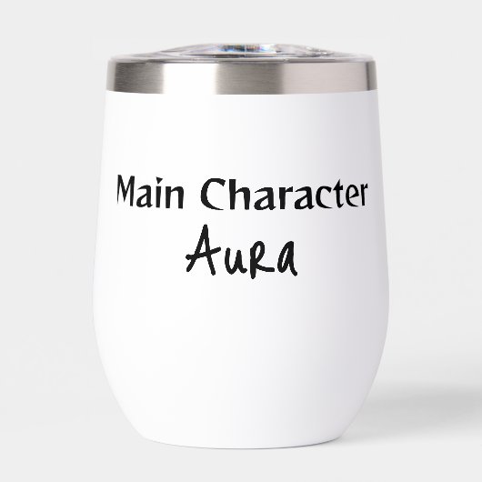 Aura Wasserflasche mit Hauptcharakter (Vorderseite)