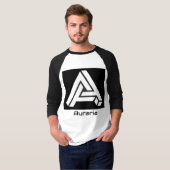 Auraria Herren Baseball T-Shirt (Vorne ganz)
