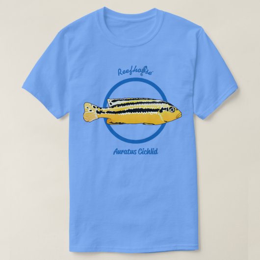 Auratus Cichlide T-Shirt (Design vorne)