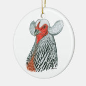 Auraucana_Head Keramik Ornament (Links)