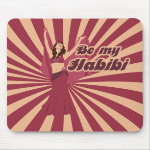 Aurdrey Liebe ist mein Habibi Mousepad