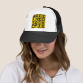 Aurea Mediocritas, Golden Gemein Truckerkappe (Beispiel)