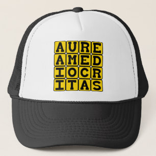 Aurea Mediocritas, Goldene Mitte Truckerkappe
