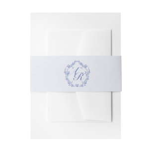 AURELIA Chinoiserie Etwas Blaues Brautparty Einladungsbanderole