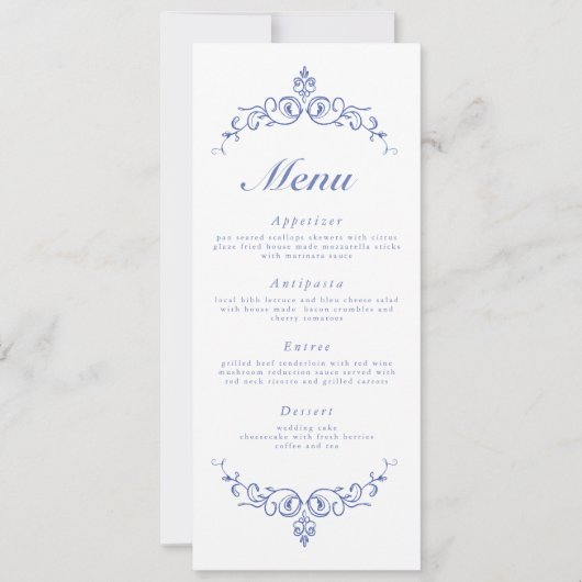 AURELIA Chinoiserie Französische Viktorianische Me Einladung (Vorderseite)