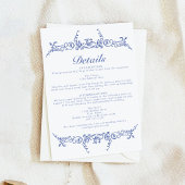 AURELIA Chinoiserie Viktorianische Blumendetails K Einladung